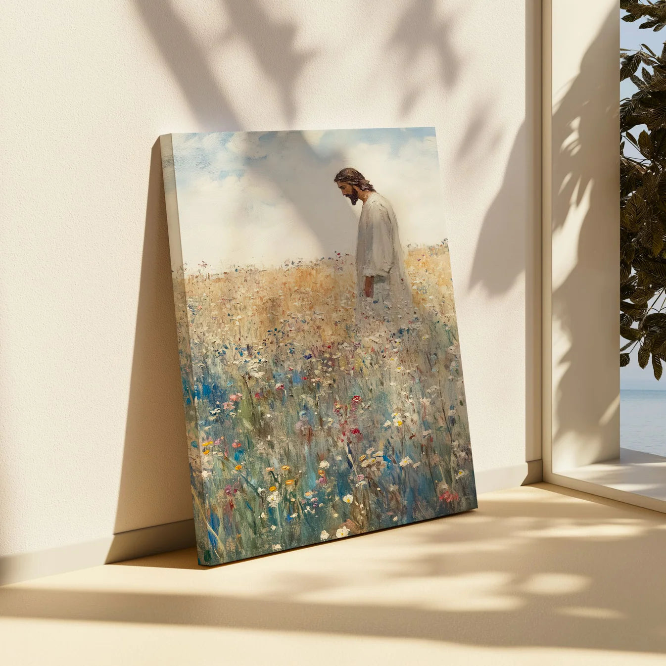 The Jesus Leaves the 99 - Canvas