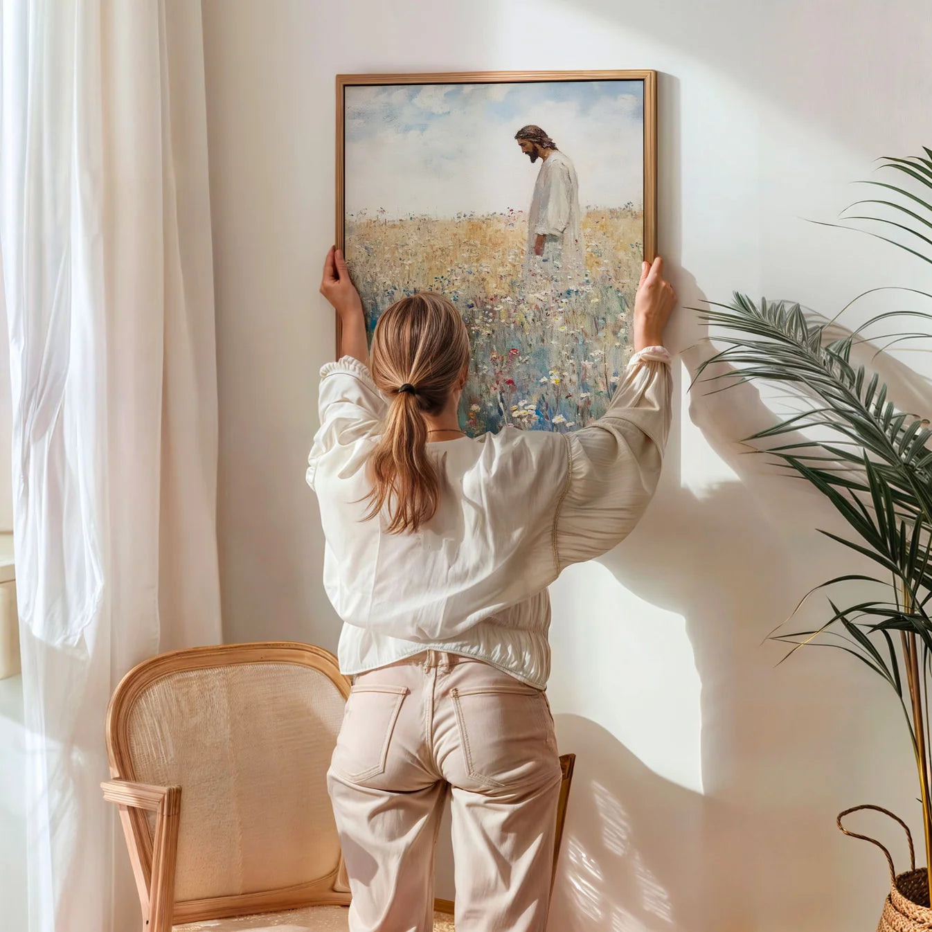 The Jesus Leaves the 99 - Canvas
