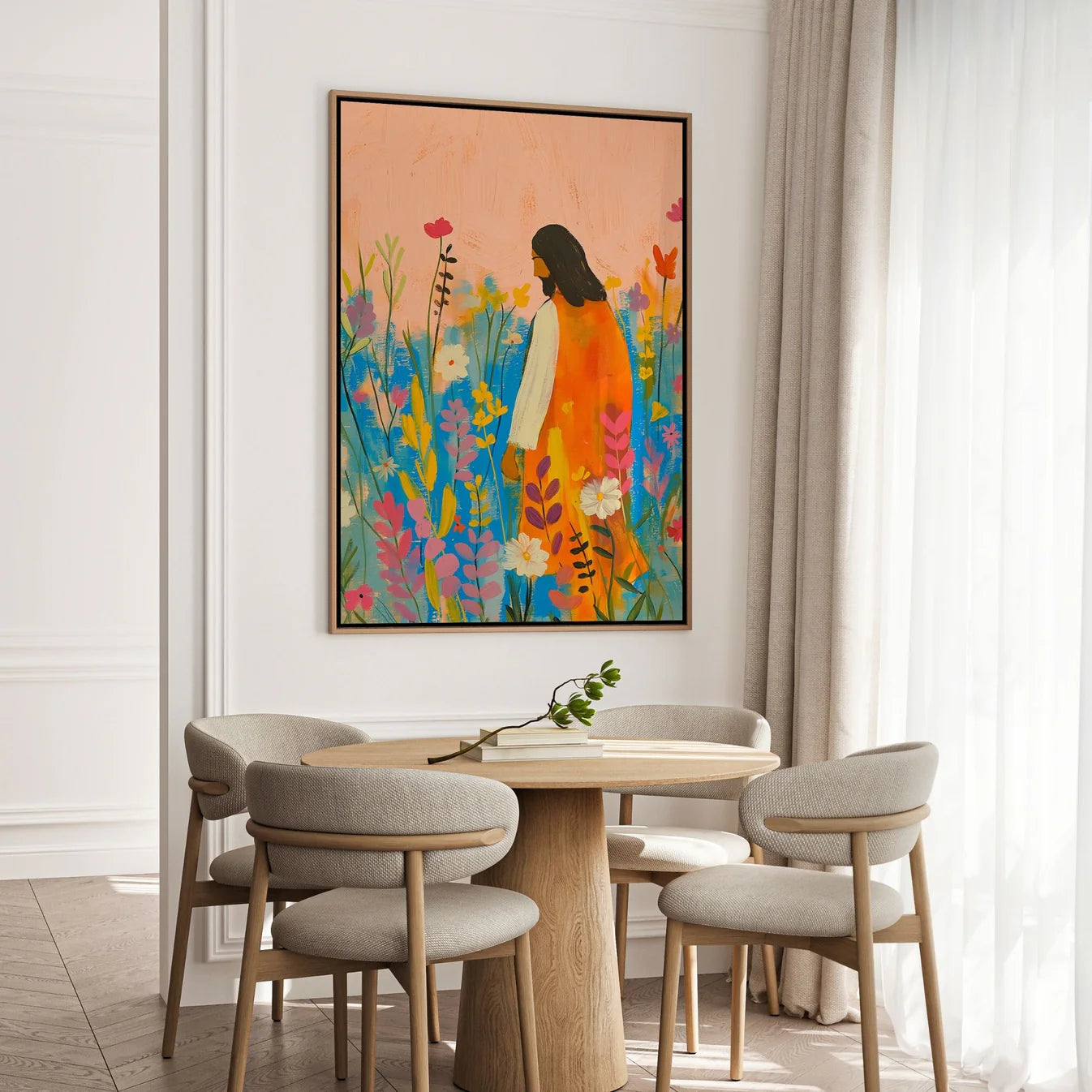 Jesus in The Garden - Canvas