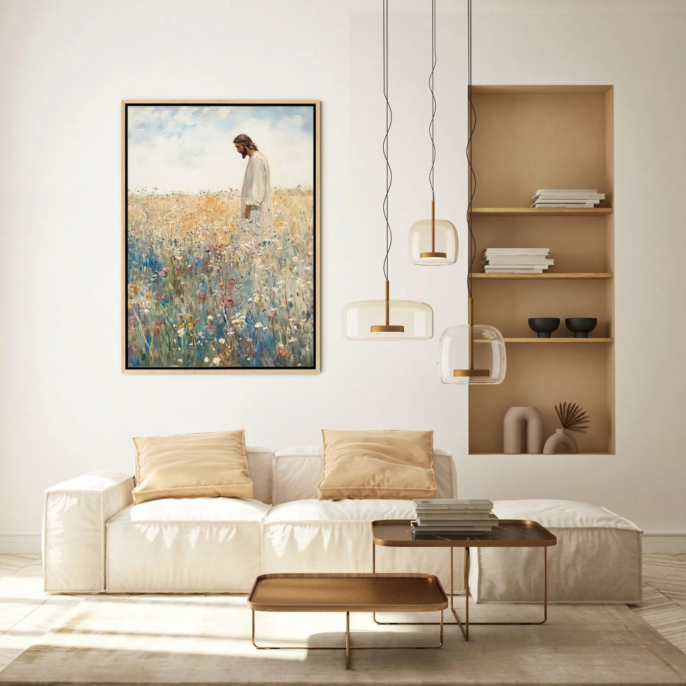 The Jesus Leaves the 99 - Canvas