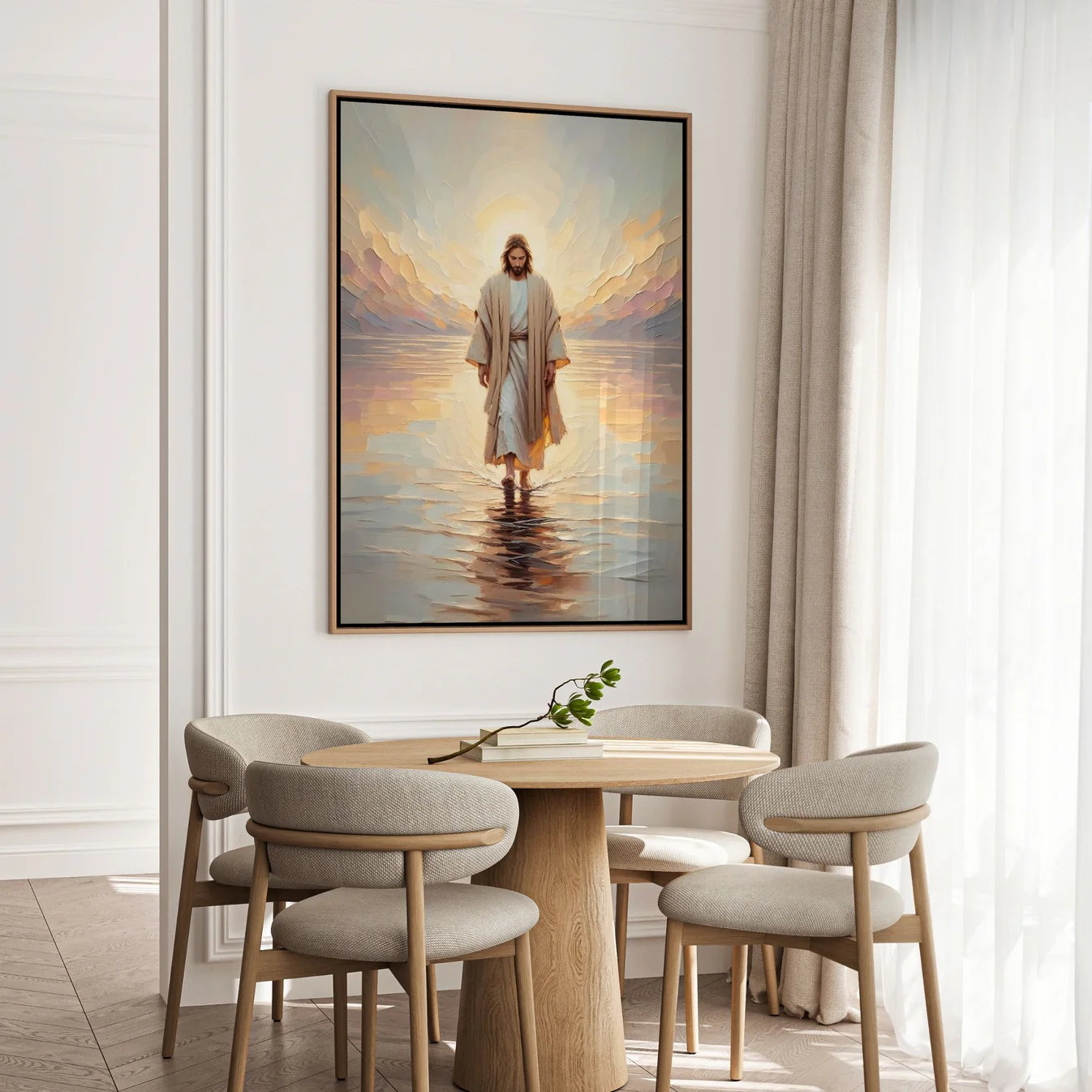 Jesus Walking on Water III - Canvas