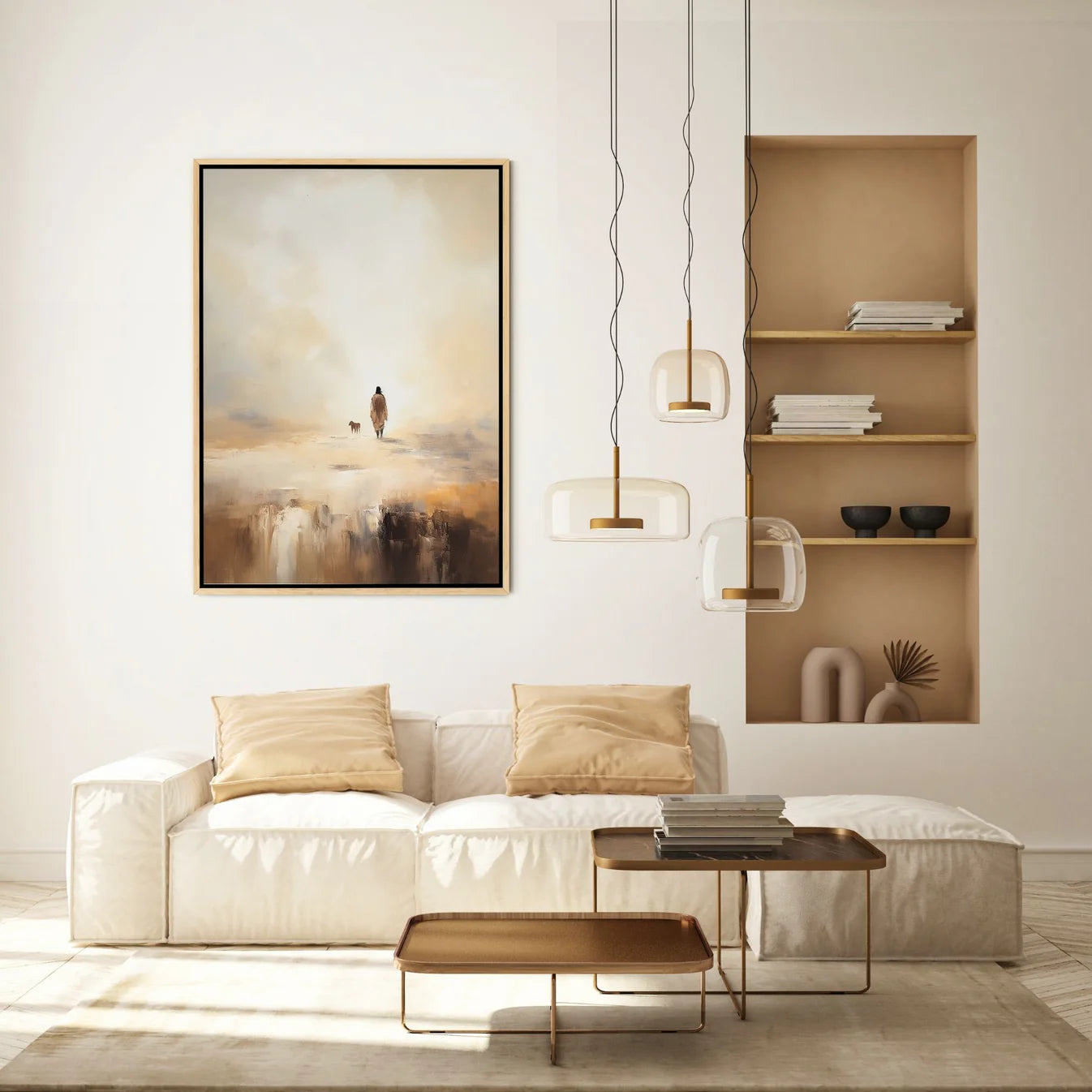 Parable of The Lost Sheep - Canvas