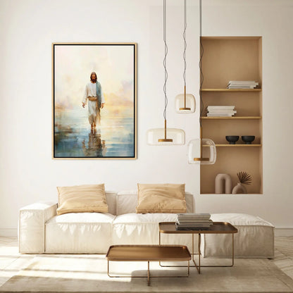 Jesus Walking on Water II - Canvas